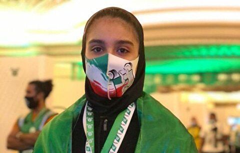 کسب مدال تاریخی نوجوانان جهان توسط دختر وزنه بردار ایران