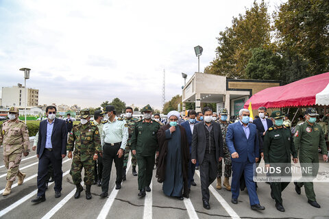 آیین آغاز هفته بزرگداشت نیروز انتظامی در مشهد