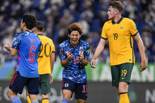 پیروزی مهم ژاپن برابر استرالیا در راه جام جهانی
