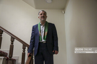تجلیل جمعی از خادمان دربان اماممهربانی ها همزمان با روز عصای سفید از روشندل جانباز مشهدی