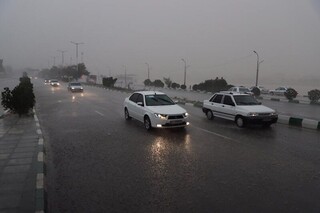 بارندگی موجب تصادف و ترافیک در جاده‌های خراسان رضوی شد