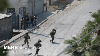 یورش نظامیان صهیونیست به کرانه باختری و بازداشت ۷ فلسطینی