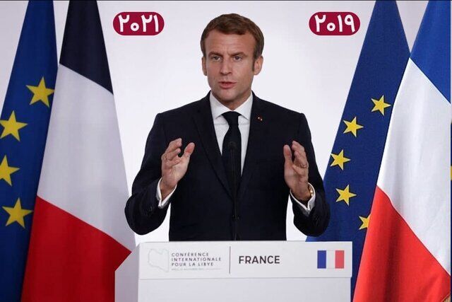 رنگ پرچم فرانسه تغییر داده شده است؟