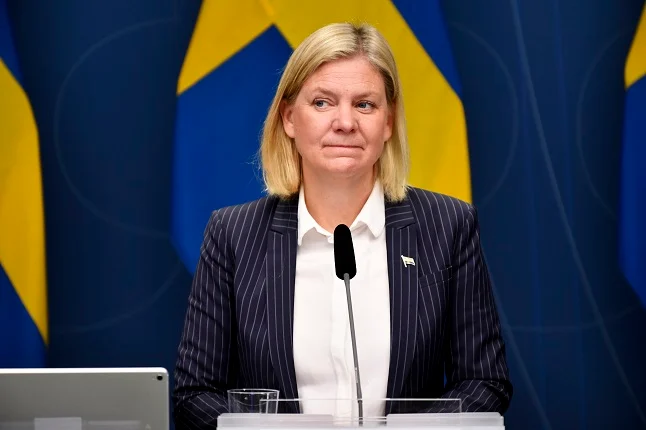 یک زن برای اولین بار نخست‌وزیر سوئد شد