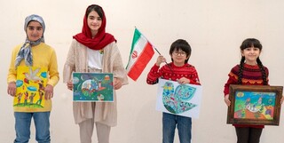 آثار ۴ کودک اردبیلی به مسابقه بین‌المللی نقاشی «شهر صلح‌آمیز» ژاپن راه یافت