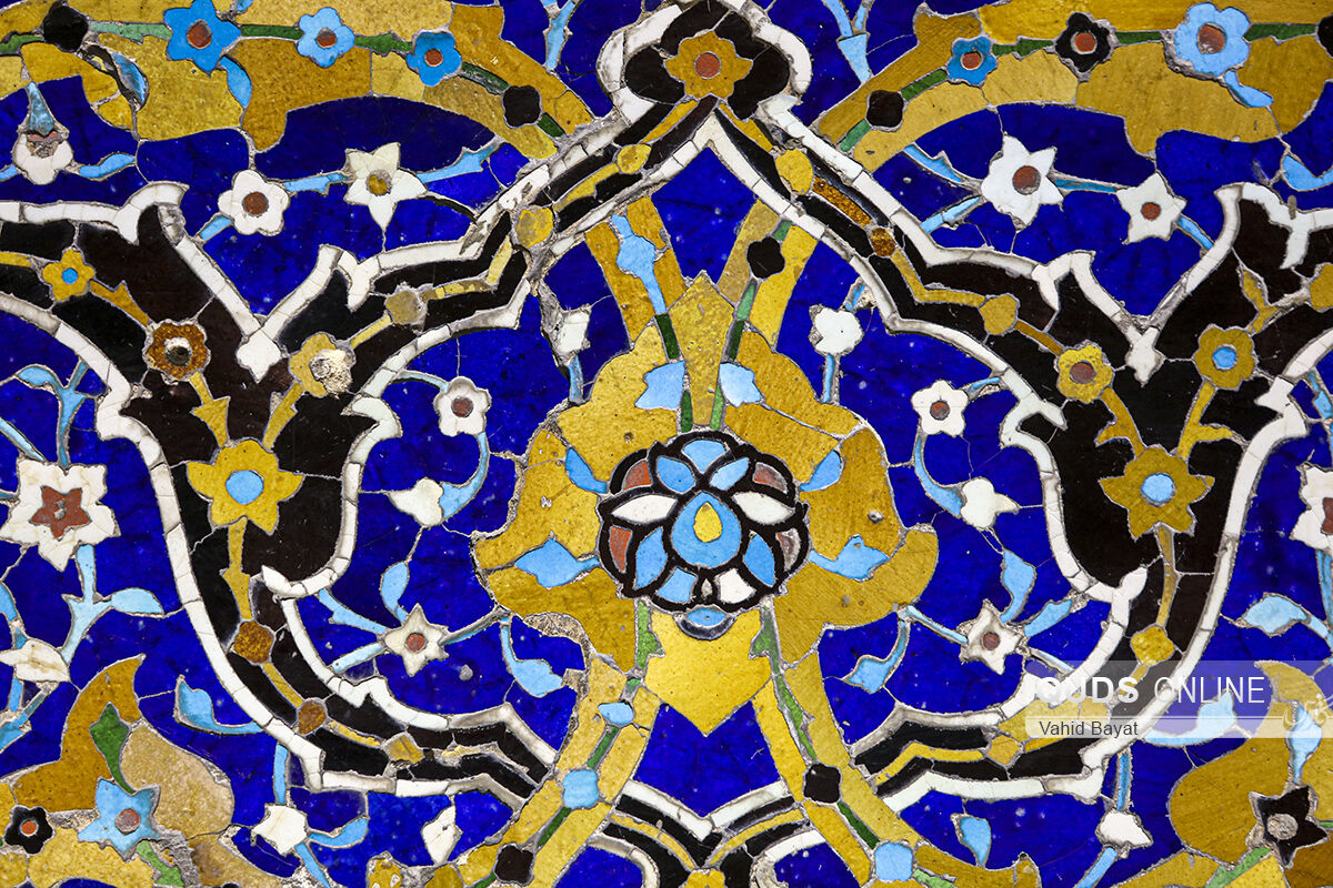 شکوه معماری رواق الله وردی خان  در حرم مطهر رضوی