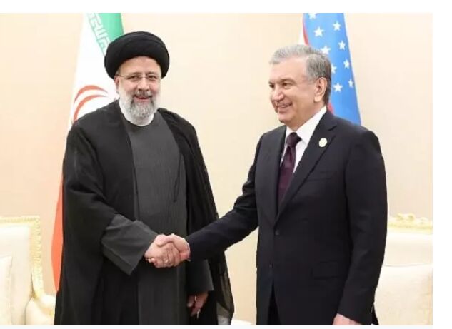 رئیسی با همتای ازبکستانی خود دیدار کرد