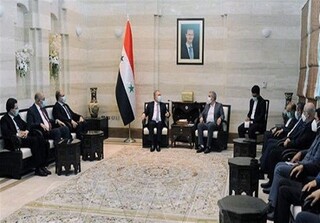 رایزنی نخست وزیر سوریه با وزیر صنعت ایران