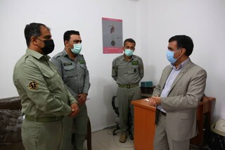 معاون رئیس جمهور با کارکنان اداره کل محیط زیست استان بوشهر دیدار کرد