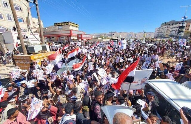 تظاهرات هزاران یمنی در محکومیت مداخلات ریاض در امور داخلی این کشور