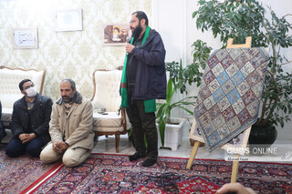 رونمایی از کتیبه سردار دلها