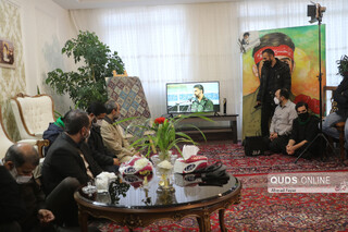 رونمایی از کتیبه سردار دلها