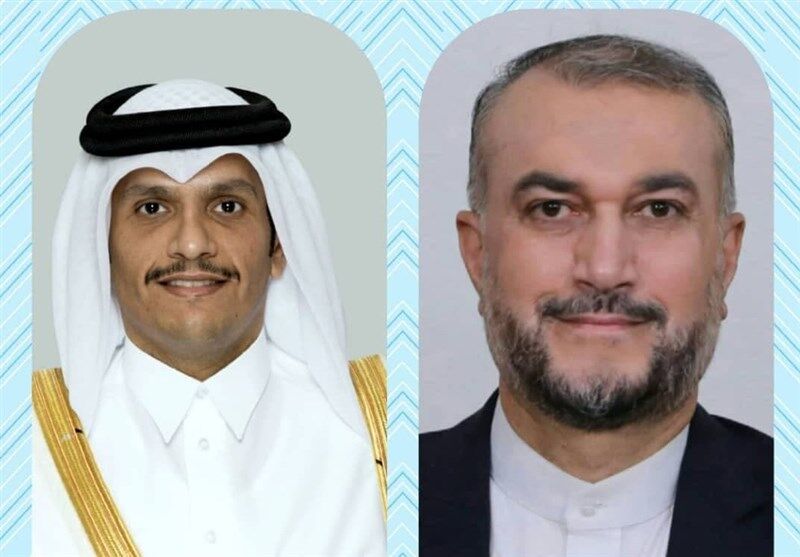 گفت‌وگوی تلفنی امیرعبداللهیان با وزیر خارجه قطر