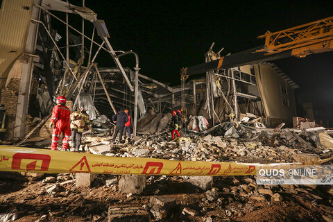 4 کشته در حادثه انفجار شهرک صنعتی کلات