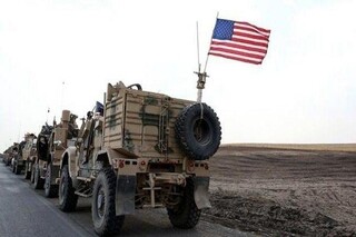 کاروان لجستیک نظامیان آمریکا در «ناصریه» عراق هدف قرار گرفت