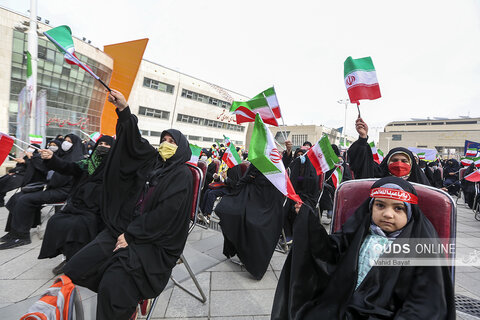 مراسم آغاز جشن های دهه فجر انقلاب اسلامی در مشهد