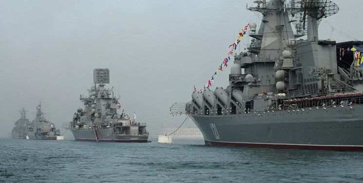 ۶ کشتی جنگی روسیه در بندر طرطوس سوریه پهلو گرفتند 