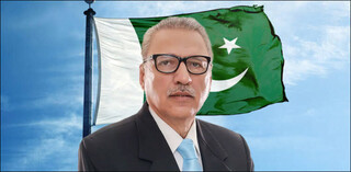 رئیس جمهور پاکستان سالگرد پیروزی انقلاب را به رهبر معظم انقلاب تبریک گفت