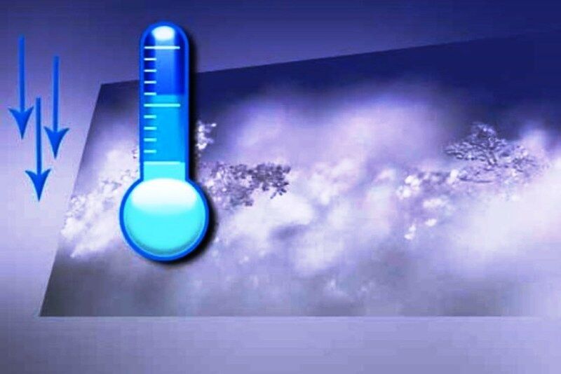 میانگین دما در خراسان رضوی ۱۰ درجه کاهش یافت
