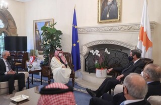 رایزنی وزیر خارجه عربستان با رئیس‌جمهور قبرس در خصوص ایران