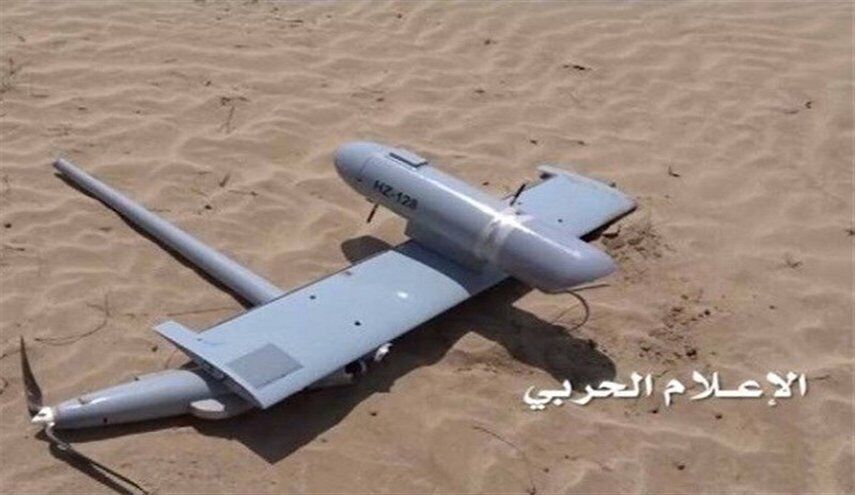 انهدام پهپاد جاسوسی ائتلاف سعودی در «حجه» یمن 