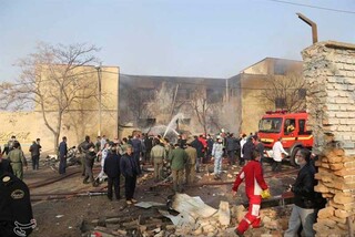 سقوط جنگنده در تبریز