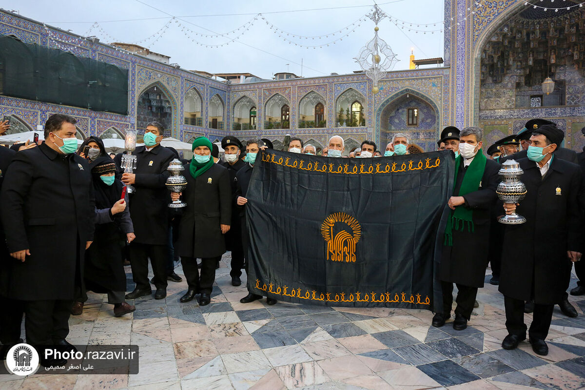 برگزاری موکب امام رضا(ع) در شهر کاظمین