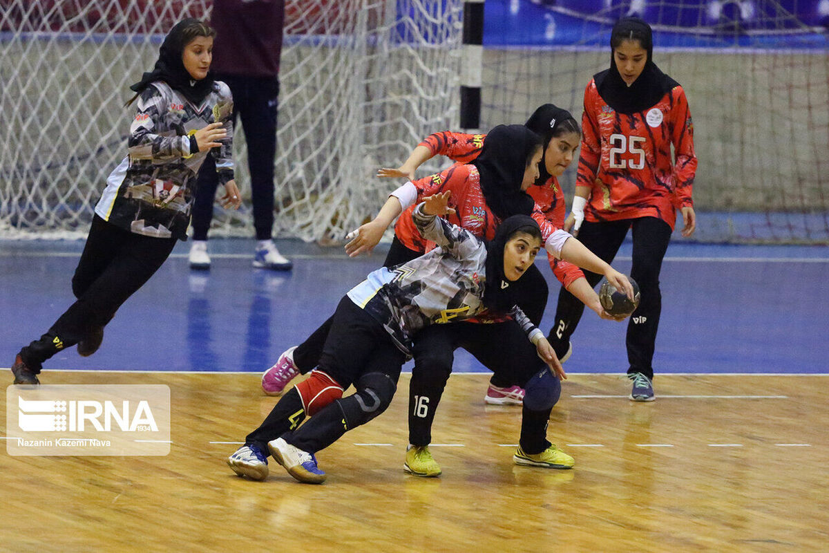 برتری تیم هندبال دختران ایران مقابل هند