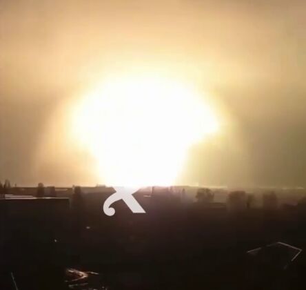 انفجار مهیب در اوکراین
