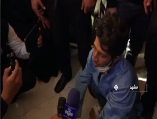 لحظه رویارویی خانواده شهید نیروی انتظامی با قاتل