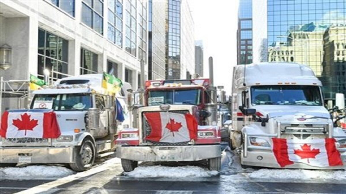 اعتراض کامیون داران اوضاع پایتخت آمریکا را اضطراری کرد