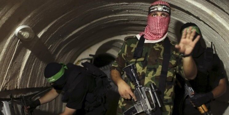  رونمایی از اولین تونل هجومی مقاومت فلسطین+عکس 