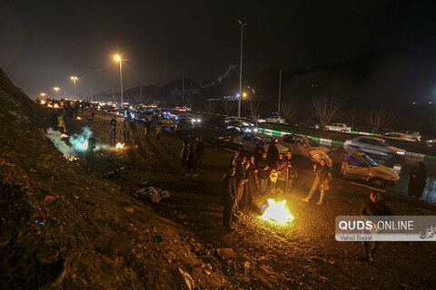 شب چهارشنبه آخر سال در مشهد ( این گزارش حاوی تصاویر دلخراش است)
