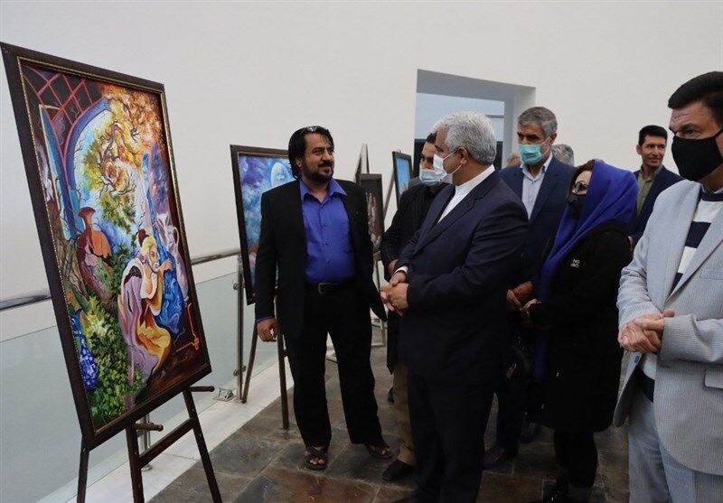  نمایشگاه صنایع‌دستی و هنرهای سنتی هرات در مشهد افتتاح شد