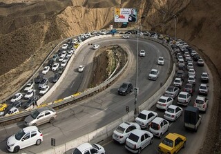 جاده چالوس یک طرفه می‌شود