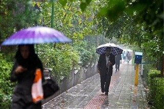 بارش ها ادامه دارد / احتمال وزش باد شدید در بسیاری از استان ها