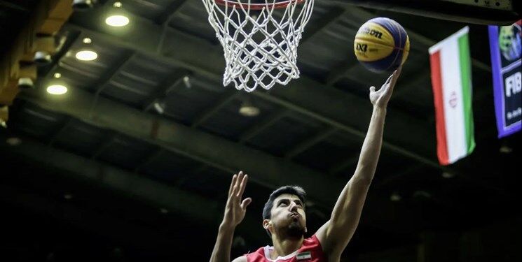  بسکتبال ۳ نفره انتخابی جهان/ مردان ایرانی دومین پیروزی را هم کسب کردند 