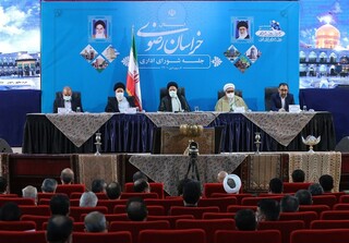 جلسه هیات دولت در مشهد