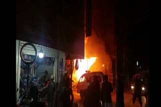 انفجار مهیب در جنوب لبنان/ دفتر حزب امل هدف قرار گرفت