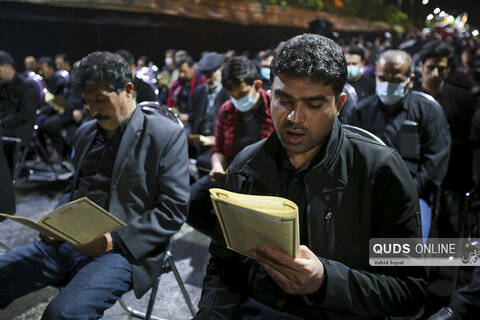 مراسم شب قدر، بیست و یکم رمضان در مشهد