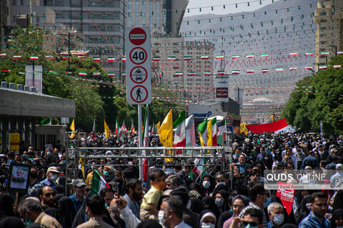 راهپیمایی روز جهانی قدس در مشهد (2)