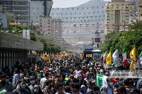 راهپیمایی روز جهانی قدس در مشهد (2)