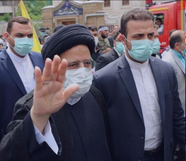 حضور رئیس‌جمهور در راهپیمایی روز قدس در تهران