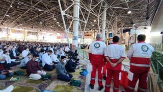 ۲ هزار امدادگر مراسم نماز عید فطر را پوشش امدادی دادند