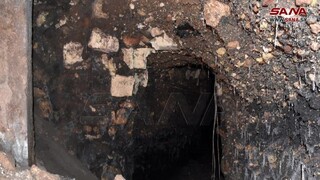 کشف تونل زیرزمینی داعش در حلب سوریه
