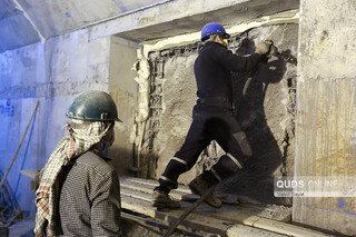عملیات اجرایی خط سوم مترو مشهد در هسته مرکزی شهر