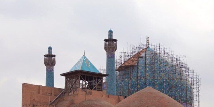  داربست‌های گنبد مسجد امام(ره) پس از ۱۱ سال برداشته می‌شود