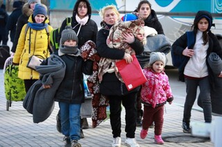 بیش از یک سوم اوکراینی‌ها پناهنده یا آواره شده‌اند