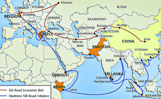 ایران، شاهراه مواصلاتی چین به اروپا