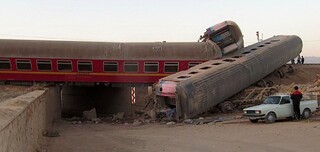 افزایش فوتی‌های حادثه قطار مشهد - یزد به ۱۳ نفر